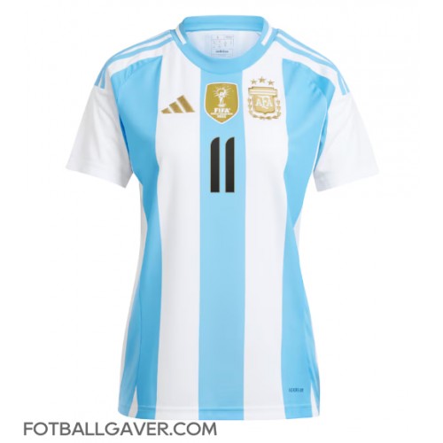 Argentina Angel Di Maria #11 Fotballklær Hjemmedrakt Dame Copa America 2024 Kortermet Argentina Angel Di Maria #11 Fotballklær Hjemmedrakt Dame Copa America 2024 Kortermet